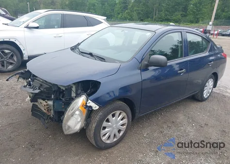 2013 Nissan Versa 1.6 S+ z USA, uszkodzony, nr VIN 3N1CN7AP6DL881530